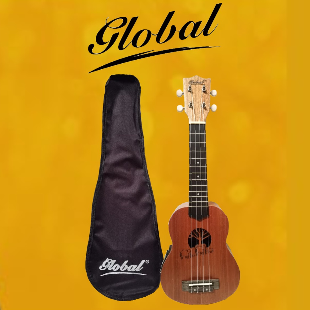 UKULELE GLOBAL UK101 EQ WITH BAG Shopee Philippines