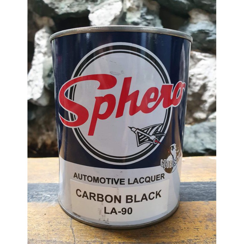 Automotive Lacquer LA-90 Carbon Black 1L Sphero Paint 1 Liter | Shopee