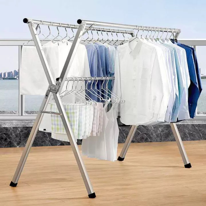 240CM/160CM Drying Rack Foldable Clothes Drying Rack for Indoor and