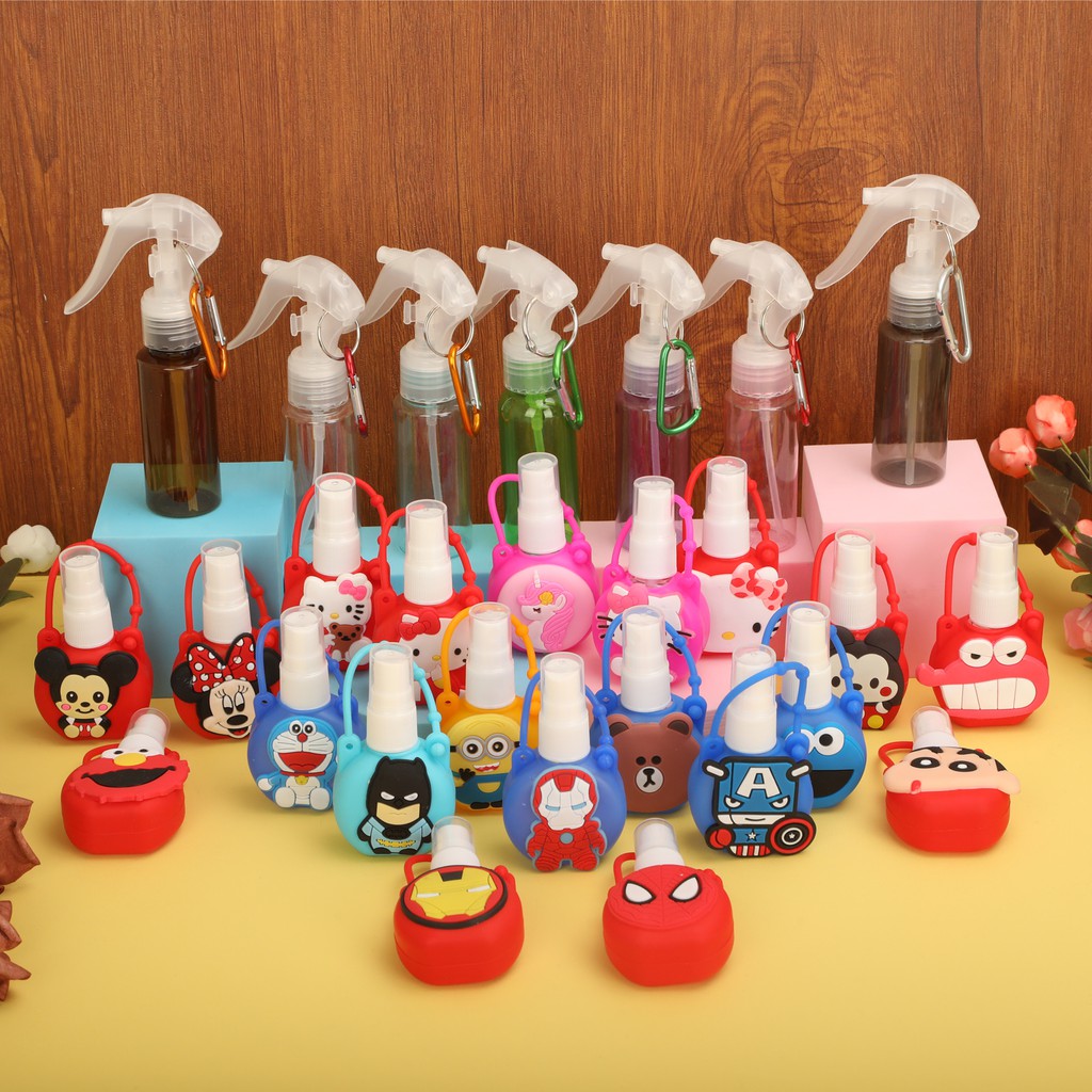 Alcohol Spray Bottle 60ml Transparent Moisture Atomizer Bottle Fine