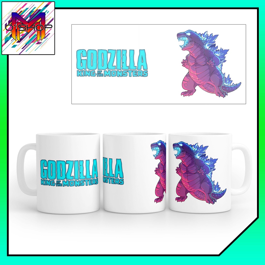 GODZILLA MUG WHITE MUG MAGIC MUG COD GODZILLA DESIGN Shopee Philippines