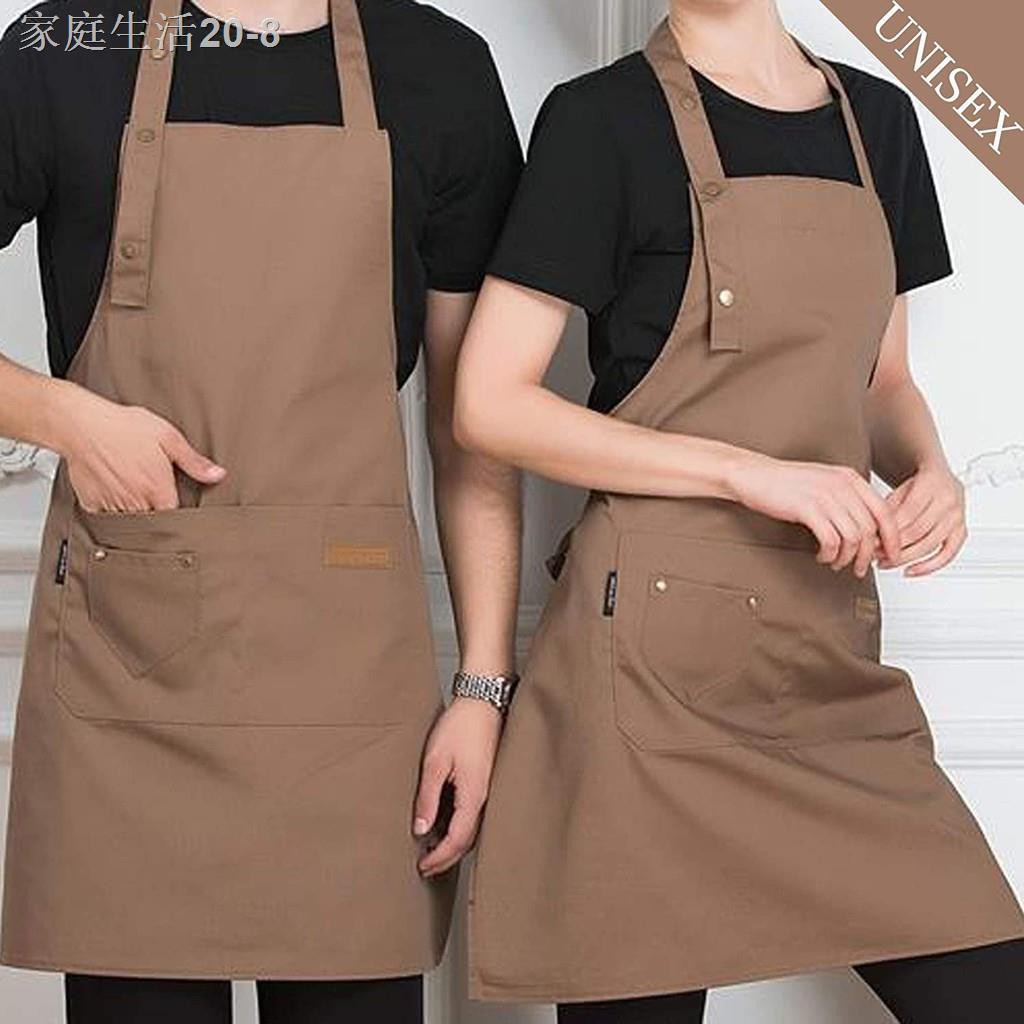 ♞𝕝𝕦𝕔𝕜𝕪𝕝𝕜𝕙* Waterproof Kitchen Apron With Big Pocket For Men &Women