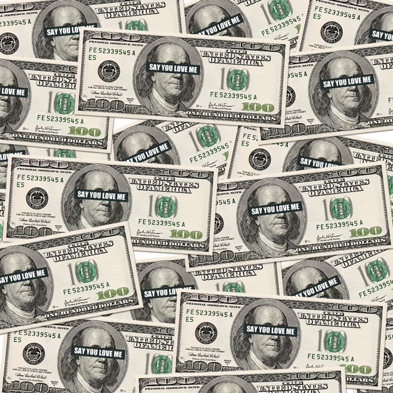 (PREMIUM DESIGNER STICKER) 30PCS US DOLLAR NOTES Vinyl Decal graffiti