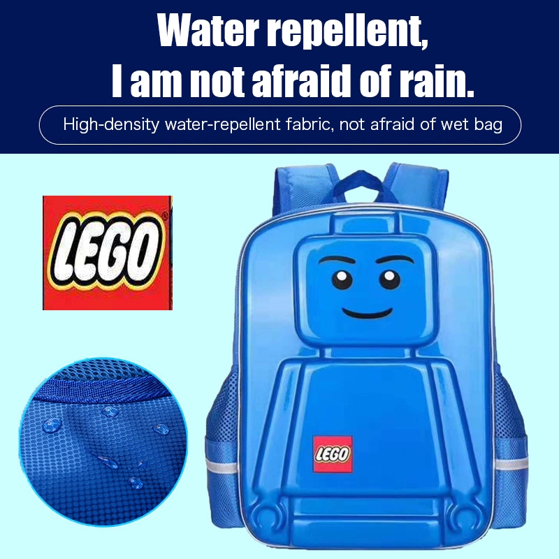 Ready Stock Kids School Bag Lego Bag School Bag Beg Sekolah Bagpack