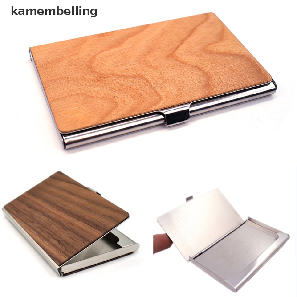 kame Business Card Holder Stainless Steel Business Name Card Holder