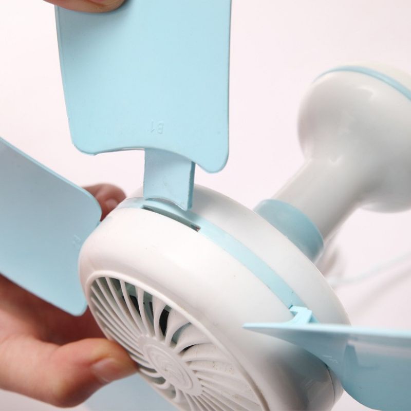 Ceiling Fan (White-Blue) | Shopee Philippines