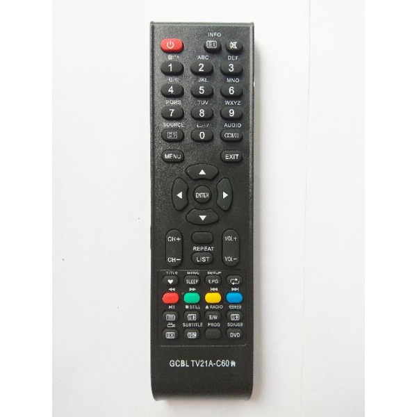 Remot/remote TV CHANGHONG LCD / LED GCBLTV21AC60 GOOD QUALITY Shopee