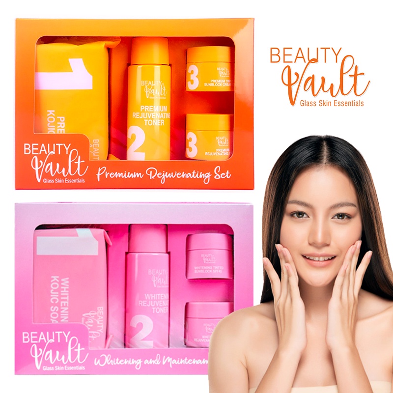 Beauty Vault Glass Skin Essentials Rejuvenating Set / Maintenance Set