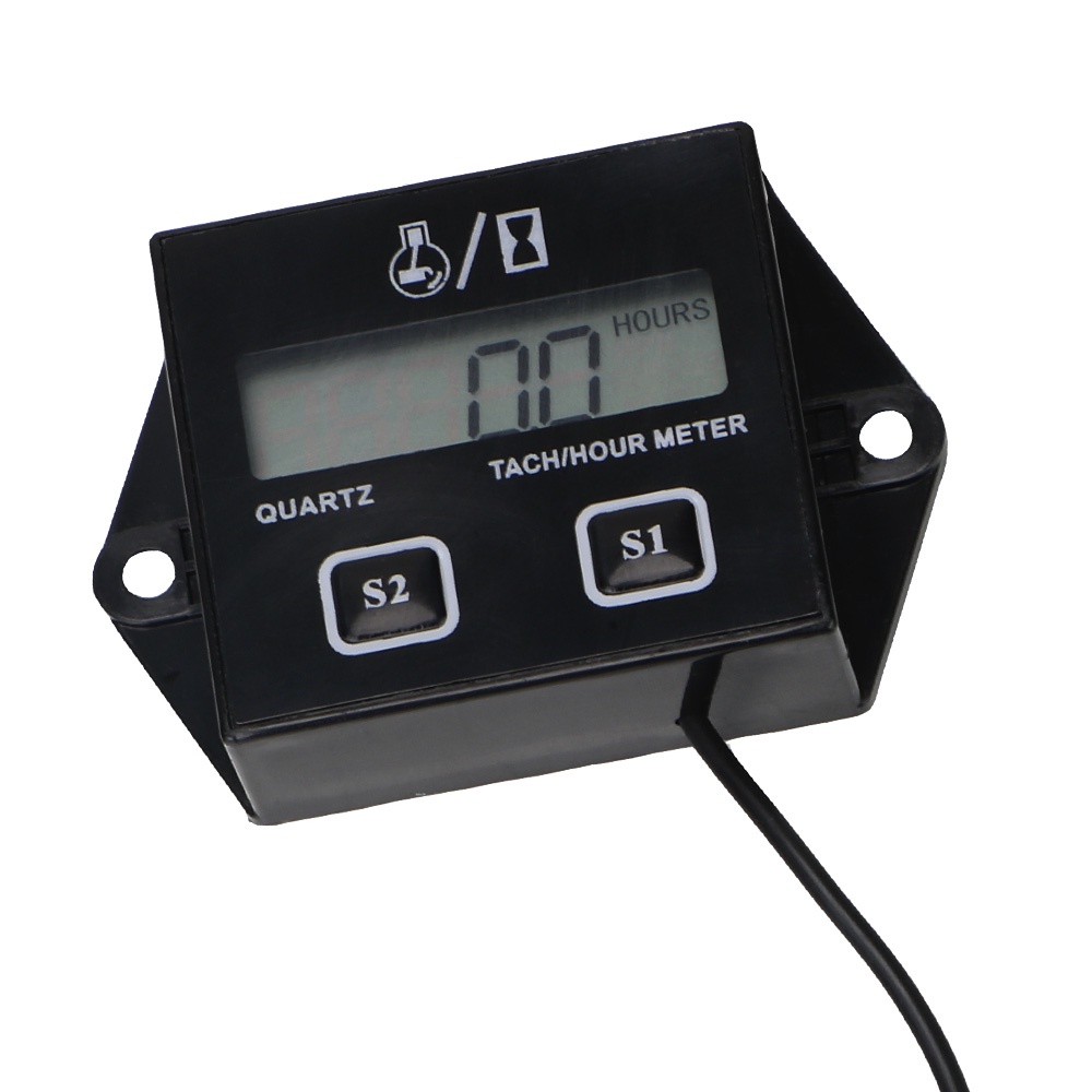 Tach Hour Meter Digital Tachometer Digital Engine Tachometer Gauge