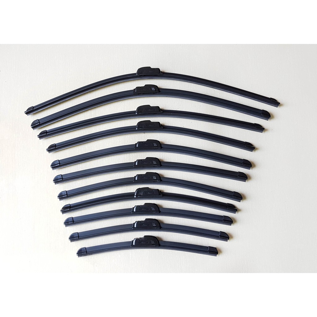 Universal Banana Wiper Blade UType Soft Frameless Rubber Car