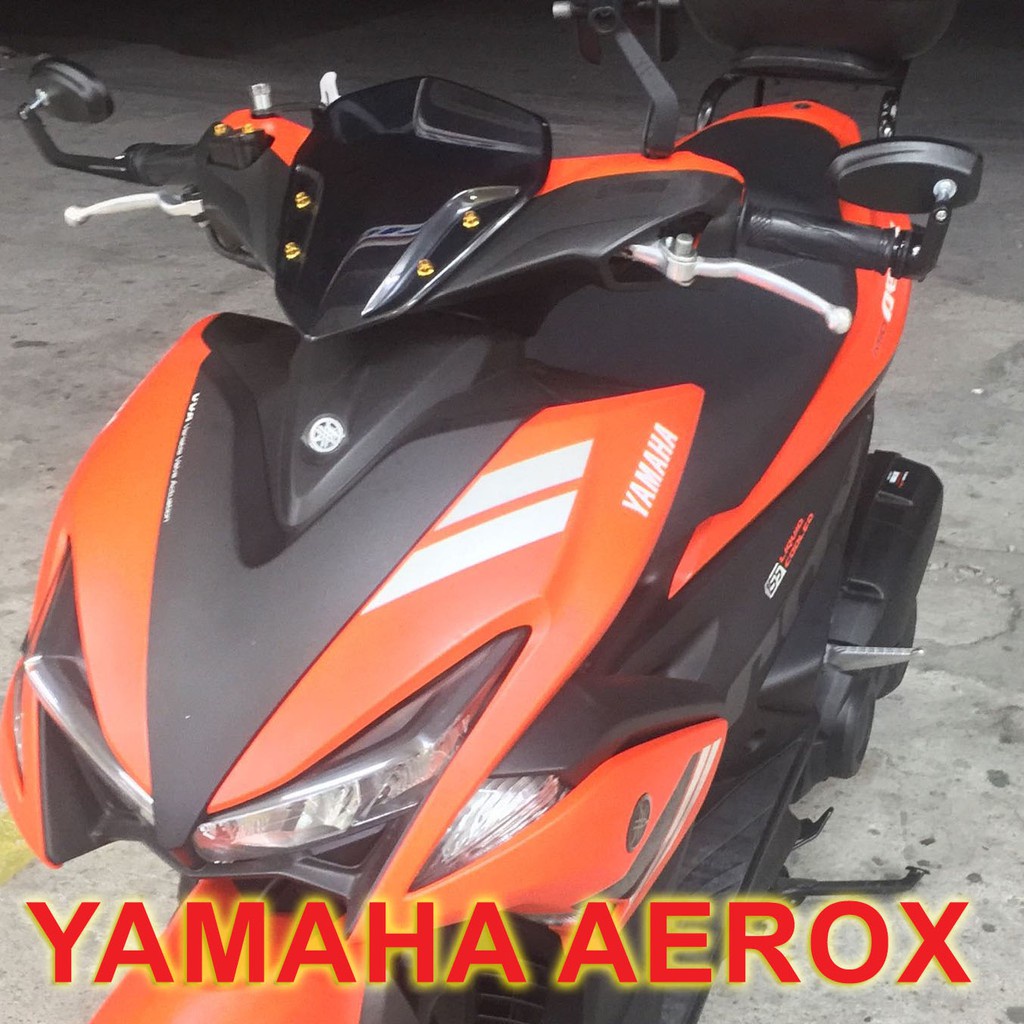 Spot Goods YAMAHA AEROX Motorcycle 7/8" 22mm Handle Bar End Side Mirror