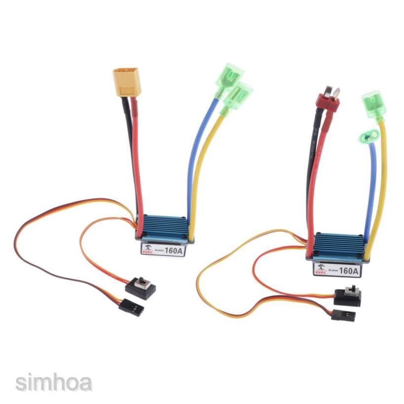 160A Speed Controller Waterproof Brushed ESC for RC | Shopee Philippines