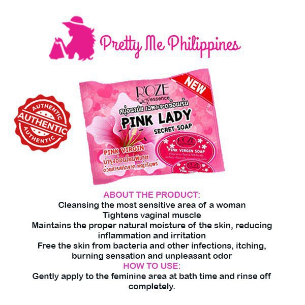 Pink Lady Secret Soap from Thailand Shopee Philippines