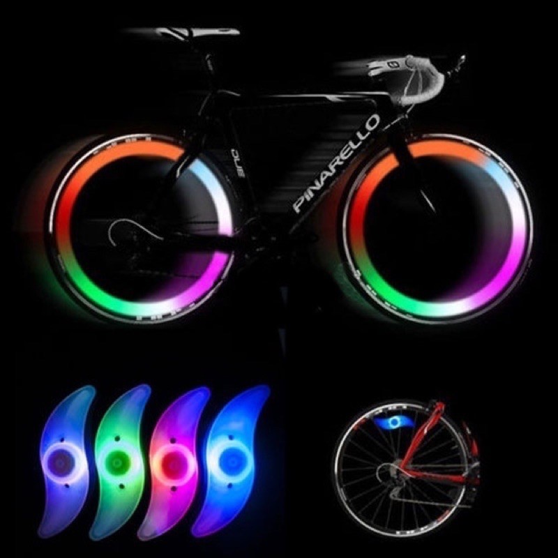 【UNI ACE】Safety Bright Bike Cycling Car Wheel Tire Tyre LED Spoke Light
