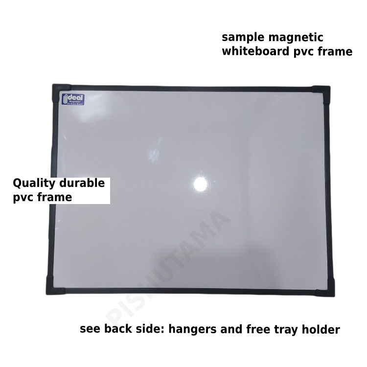 2 feet x 2 feet whiteboard with tray / 2 ft x 2 ft / 60 cm x
