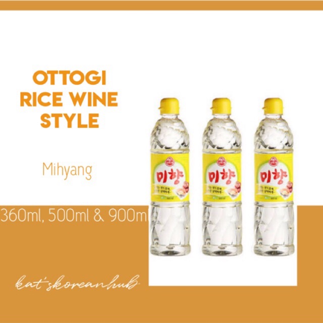 360ml Ottogi Mihyang (Korean cooking wine style) Shopee Philippines