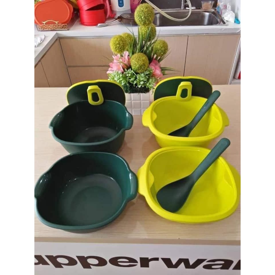 Tupperware Warmie Tup Serving Set Dishes Microwaveable Heat Resistant Shopee Philippines