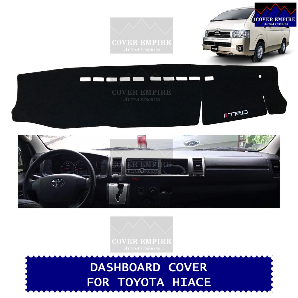 Toyota HiAce HiAce GL Grandia 20072018 NonSlip Dashboard Cover Mat
