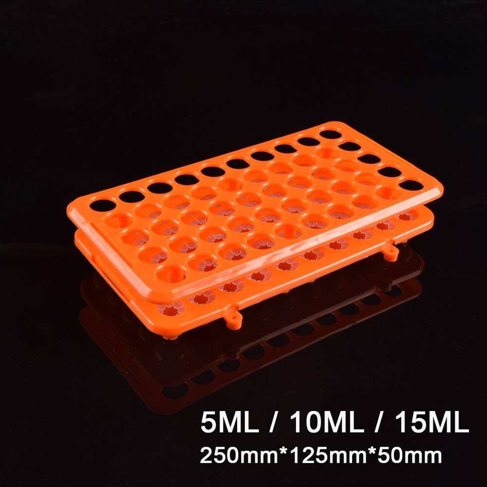 Plastic Test Tube Rack Holder for 5ML / 10ML / 15ML laboratory Test Tubes Rack Centrifuge Tube