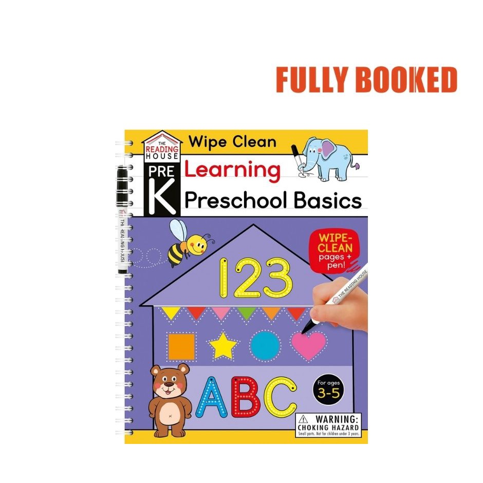 Learning Preschool Basics PreK Wipe Clean Workbook (Paperback) by The