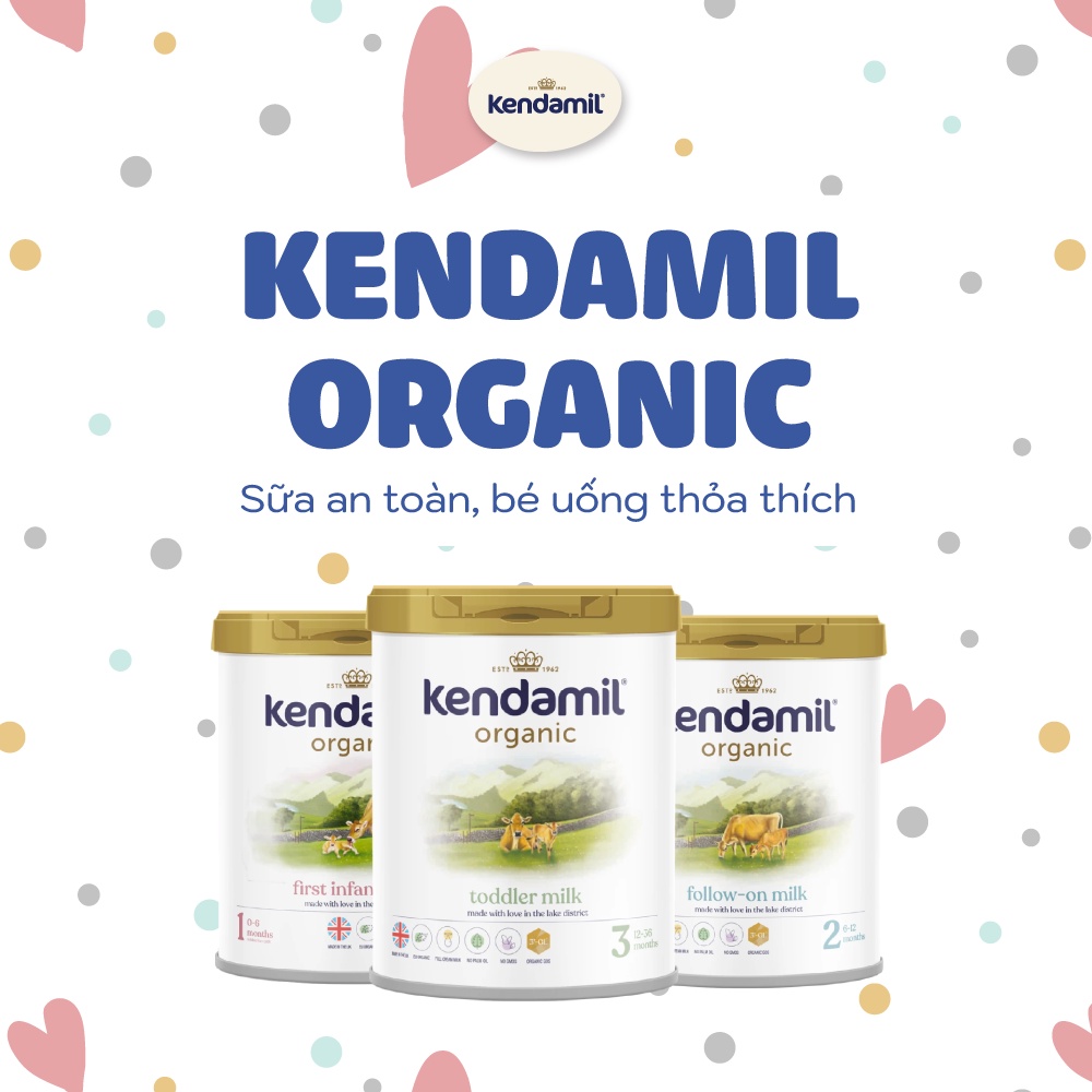 【New product】Kendamil Organic Organic Nutrition Products Contain HMOs