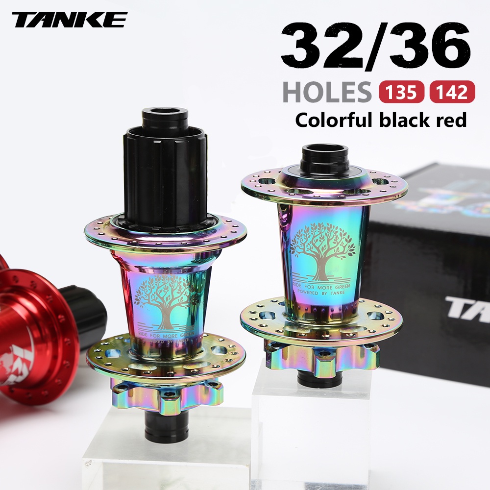 TANKE 32 36 Holes Mtb Bike Hub 6 Pawls 3 Teeth Bearing 120 Clicks