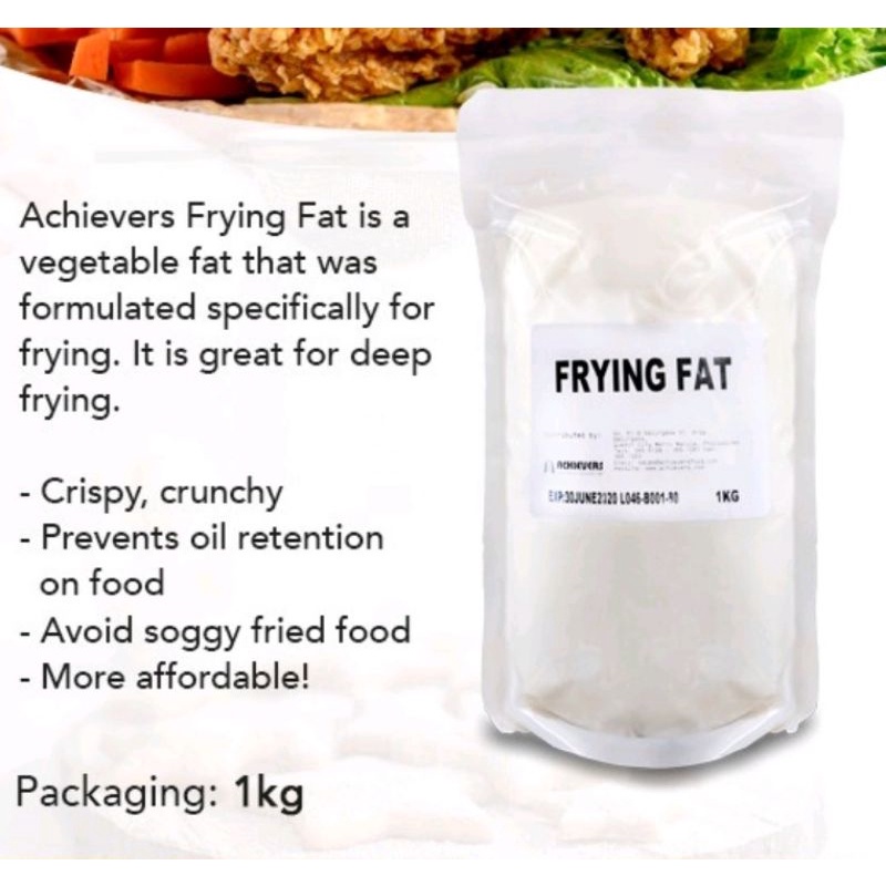 Deep Frying Fat 1kg 500g Shopee Philippines