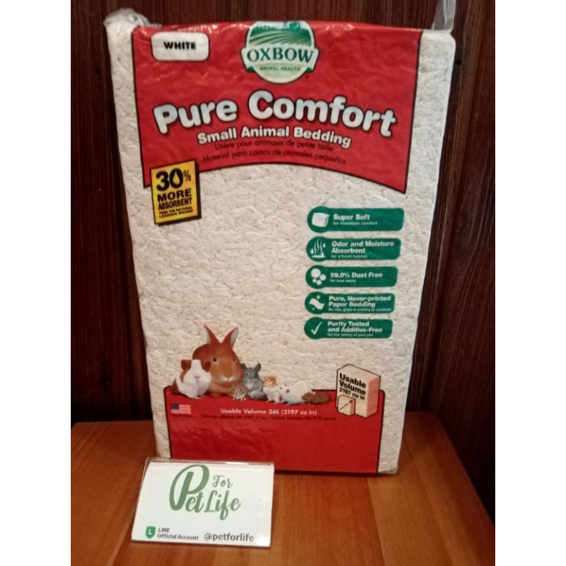 oxbow Pure Pure Comfort Comforter Small Size Small Animal Animal Bedding Paper Paper Secondary