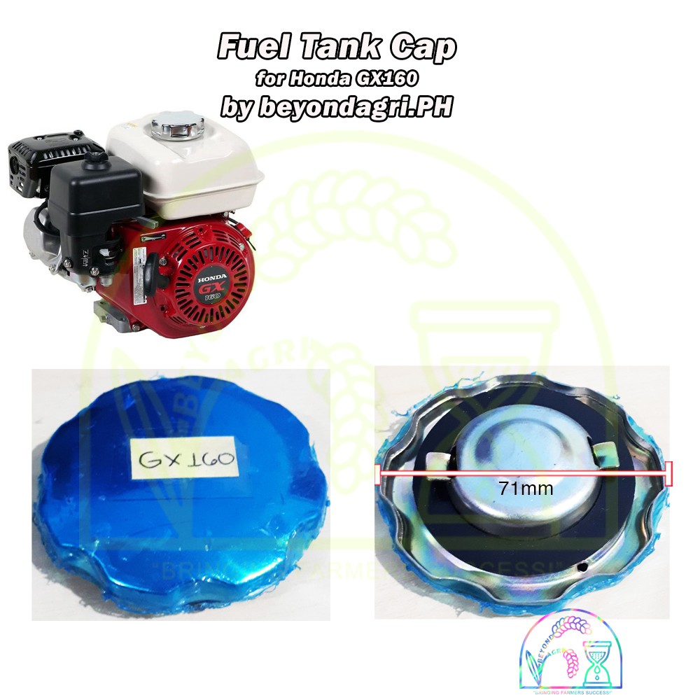 Fuel Tank Cap Cover 6.5HP GASOLINE ENGINE Honda GX160 Shopee Philippines