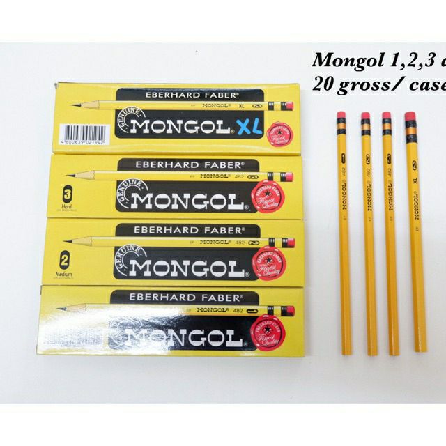 mongol pencil (sold per box) Shopee Philippines