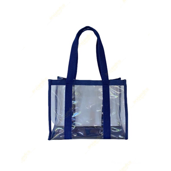 Transparent PVC Beach Bag Tote Bag Waterproof Handbags Clear Large
