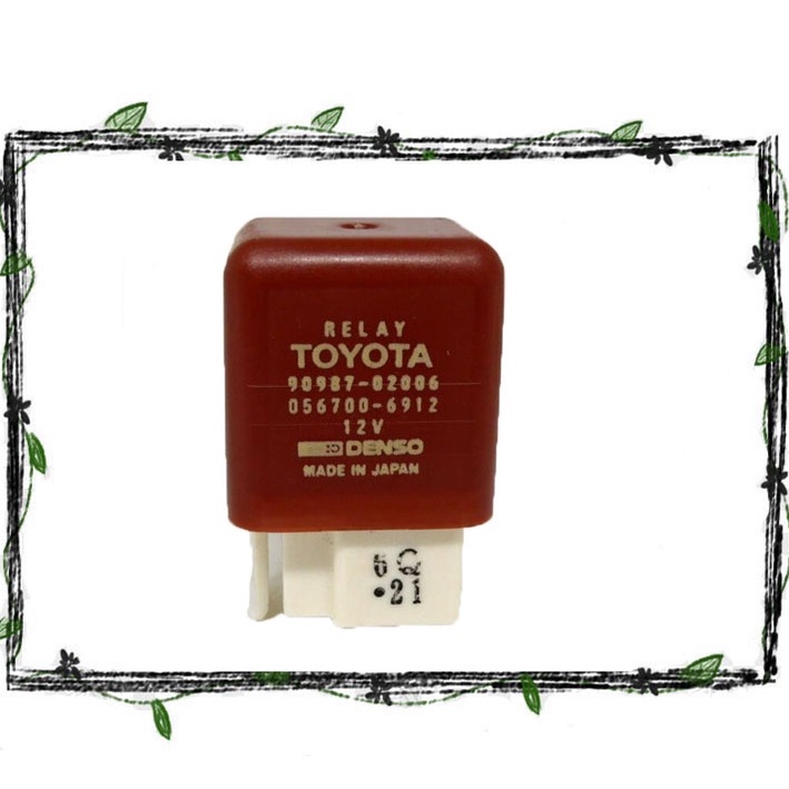 9098702006 TOYOTA DENSO HEAD LAMP RELAY 12V /LIGHT CONTROL RELAY /MAIN