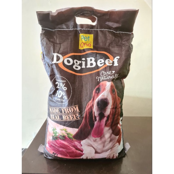 Pet One Dog Food for Adult Dogi Beef 1Kg (Repacked) Shopee