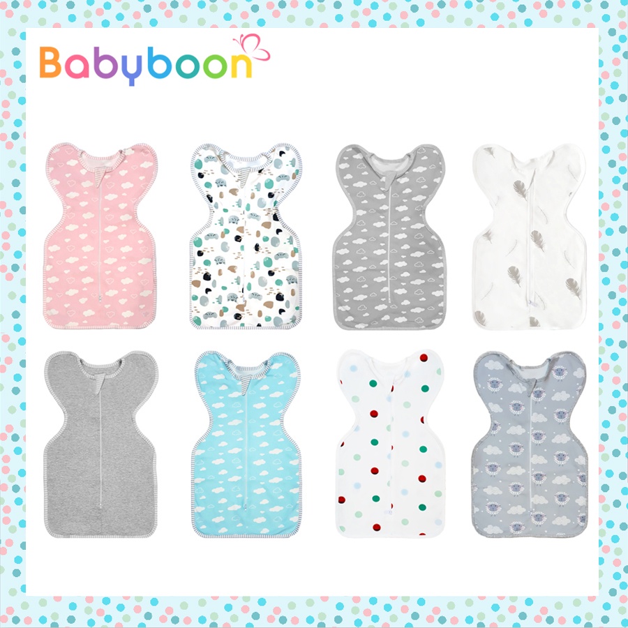 Babyboon Love to Swaddle Up baby Transition sleep sack zipper infant