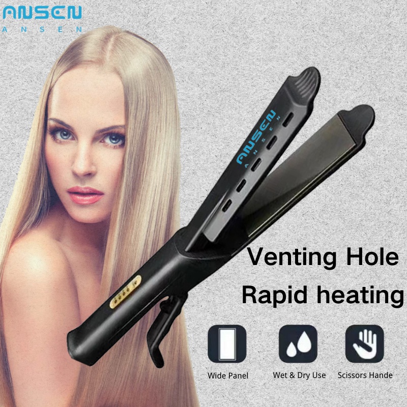 ANSEN Flat Iron Hair Straightener Professional Shopee Philippines