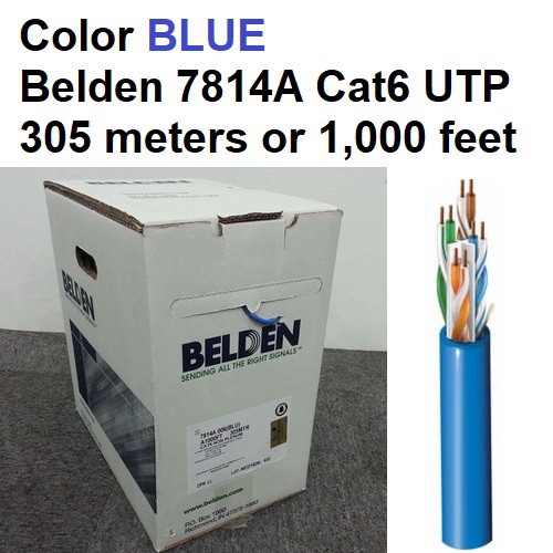 Belden Cat6 UTP Cable Unshielded Data LAN Cable Cat 6 CAT6 305 meters