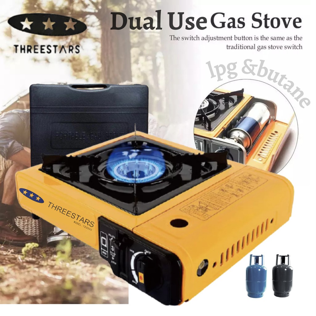 Dual Purpose Portable Camping Butane Gas Stove Samgyupsal G3000