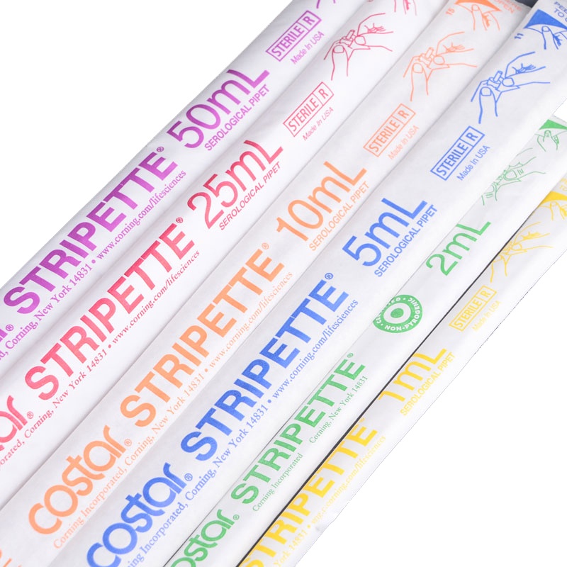 Plastic graduated pipette Corning costar pipette 1 2 5 10 25 50ml