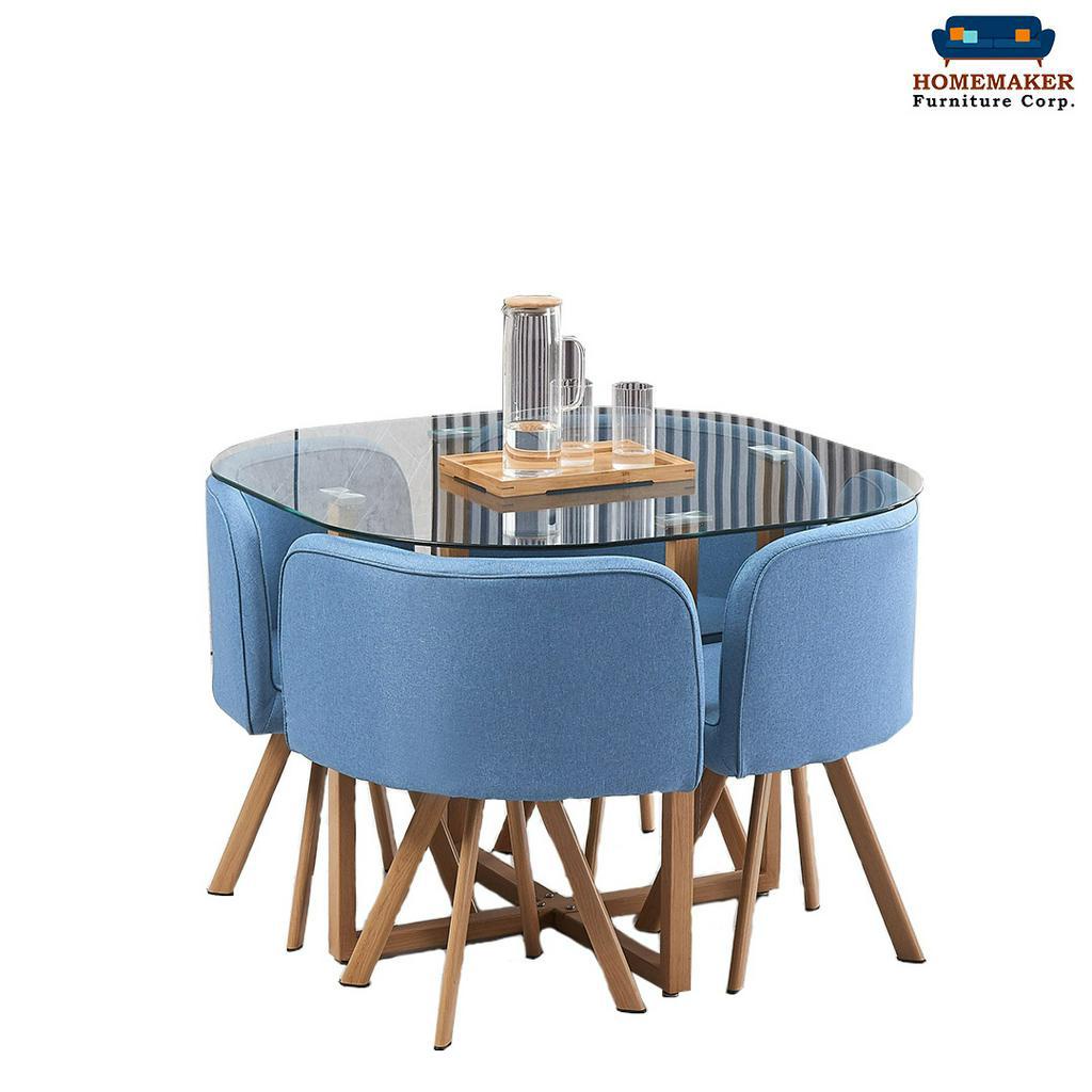Homemaker Furniture Bianca 1+4 Dining Set Shopee Philippines