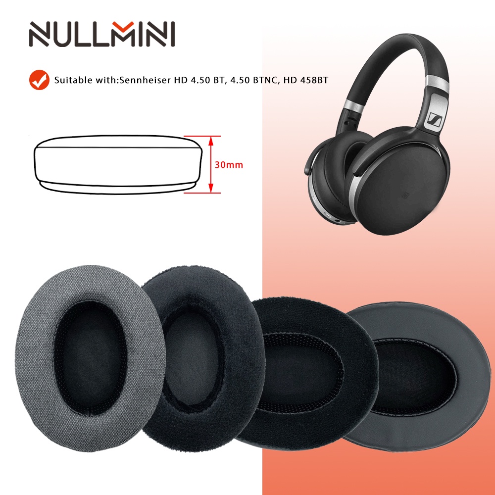 NullMini Replacement Earpads for Sennheiser HD 4.50 BT, 4.50 BTNC, HD
