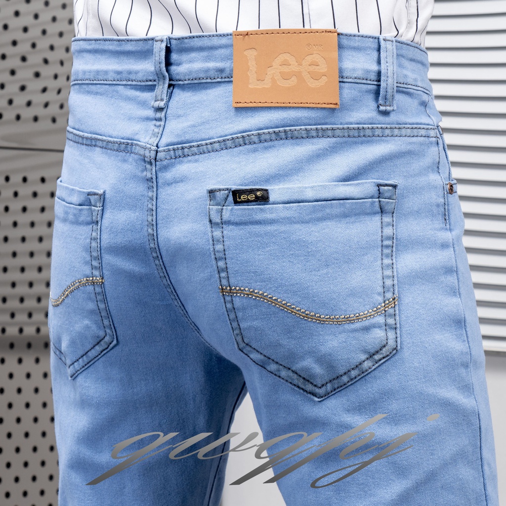 100denim Maong Pants Stretchable Jeans For Men Shopee Philippines