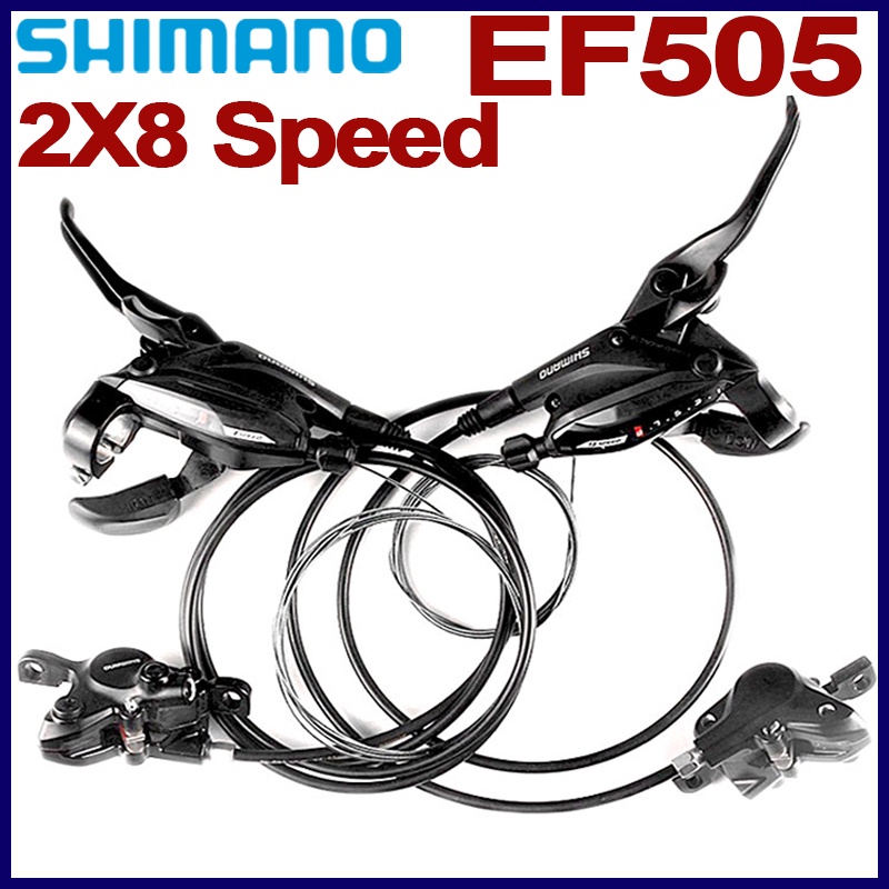 Shimano EF505 BR M315 2X8 3x8 3x9 Speed MTB Bike Hydraulic Disc Brake