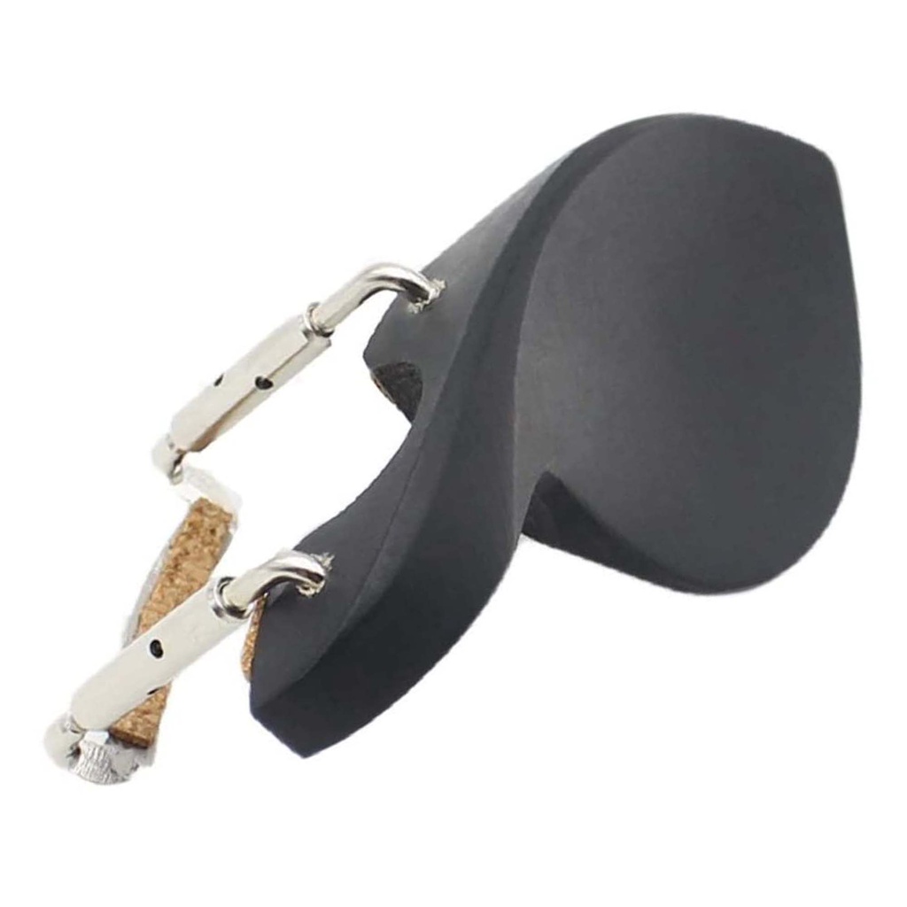 Avida 3/4 & 4/4 Violin Ebony Chin Rest with Screw for Fiddle