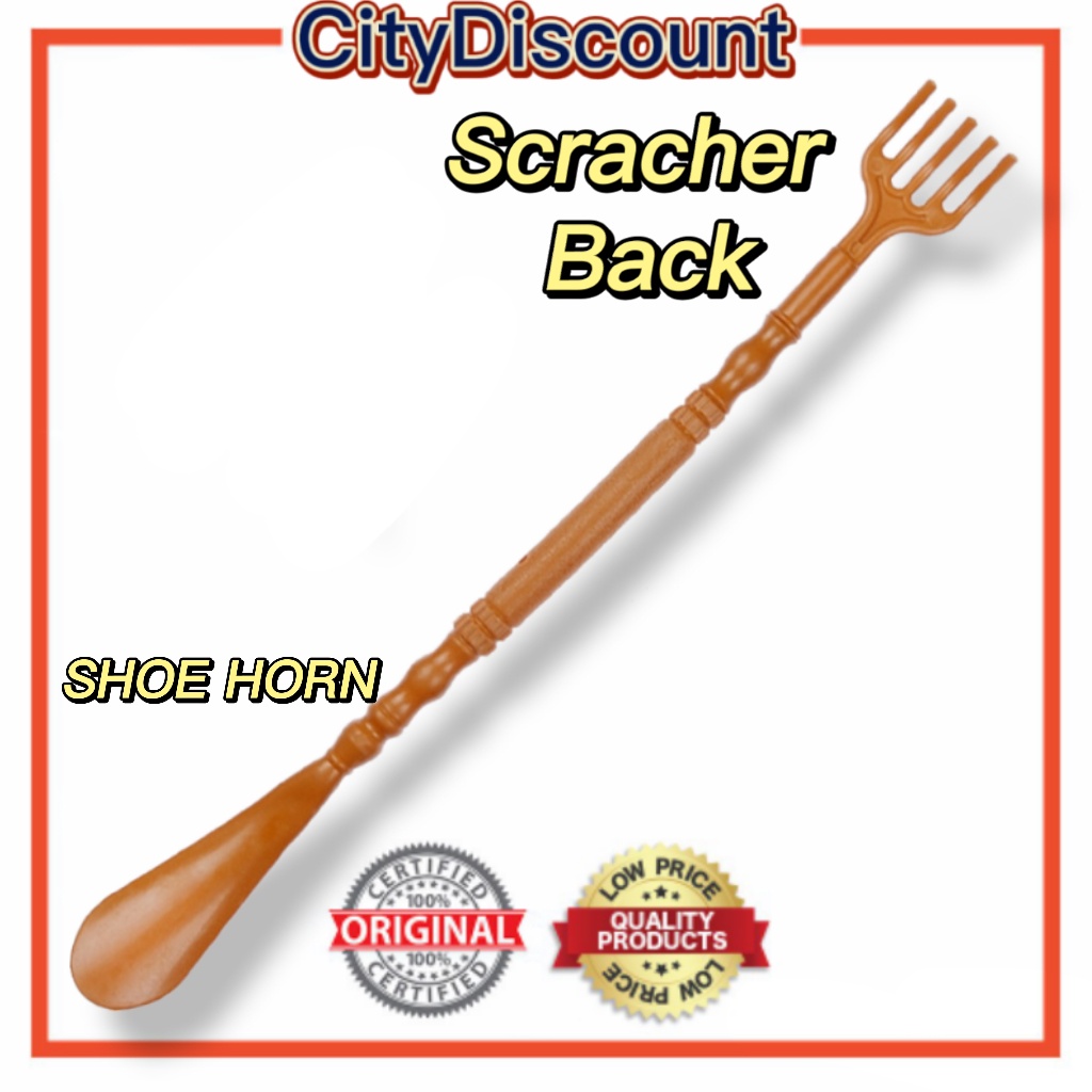 COD Multipurpose Plastic Back Scratcher Pangkamot sa Likod Massage