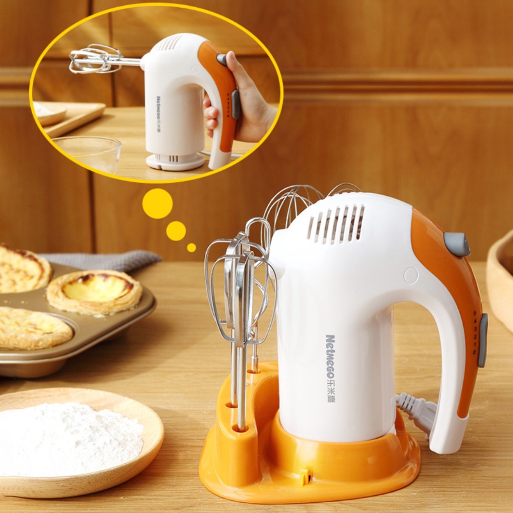 5speed Hand Electric Mixer 300W Household Mixer With Storage Base Egg