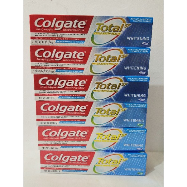 Colgate Total Whitening Toothpaste with Stannous Fluoride Sensitivity