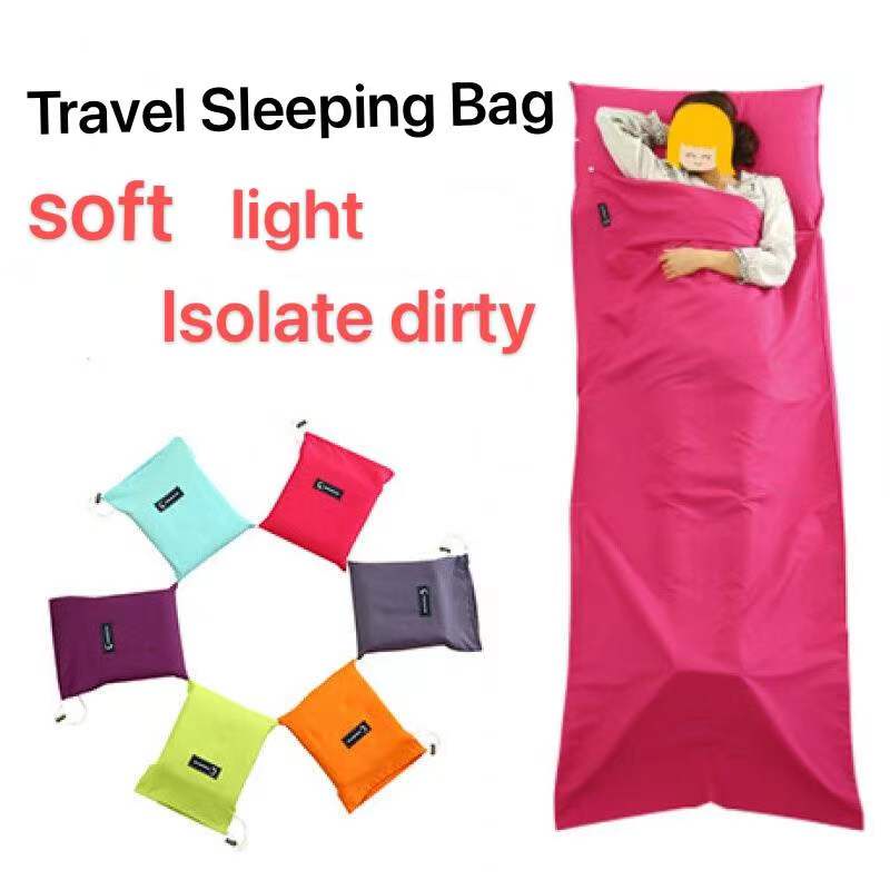 Forever moon sleeping bag foldable camping hiking sleeping bag lightweight travel sleeping bag