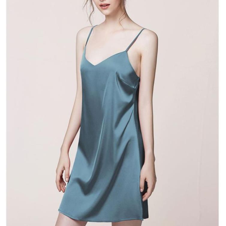 Sexy Nightgown, High Quality Satin Silk Nightgown S005. Shopee