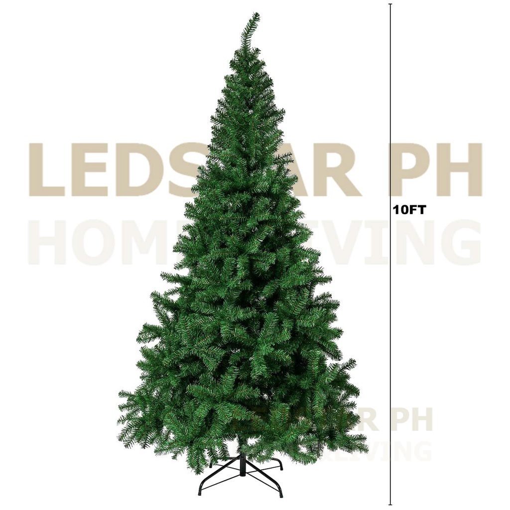 10FT Christmas tree Giant Christmas Tree, Snow Green Artificial