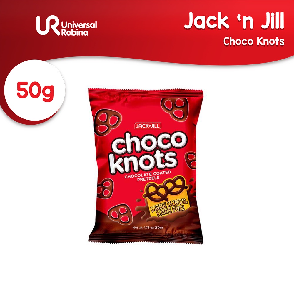 JNJ Choco Knots (50g) Shopee Philippines